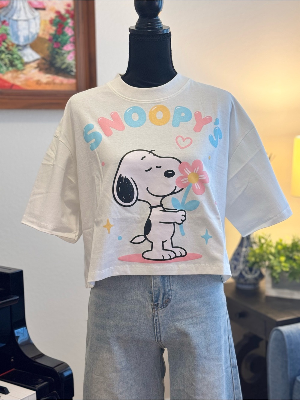 Snoopy Cropped Tee ✅BRAND NEW✅